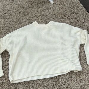 Size XS white sweater